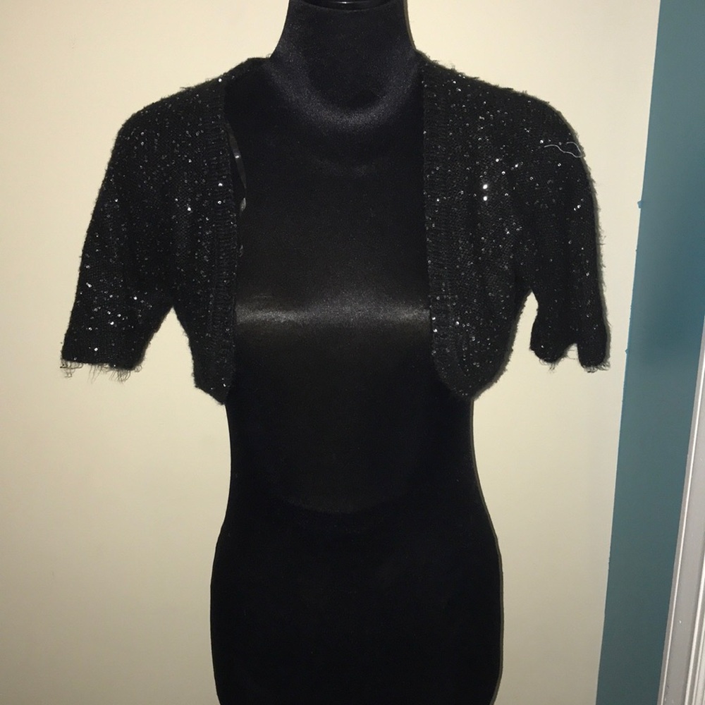 A sparkly shawl